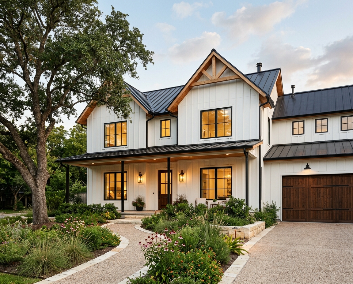 Modern farmhouse style